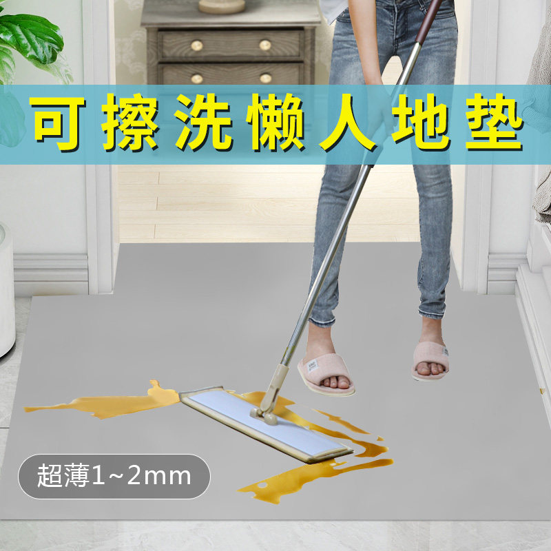 皮革地垫可擦洗超薄pvc免洗玄关图片