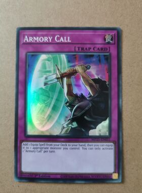 【假面卡牌】游戏王 SR面闪 武器呼唤 MP21欧版一刷美英