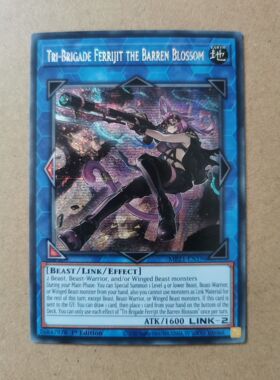 【假面卡牌】游戏王 SER银碎 铁兽战线 徒花之费莉吉特 MP21欧版