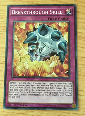 【假面卡牌】游戏王 美英 欧版N 突破技能 SR02 SDLI 一刷