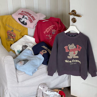 秒！校园里的 “人气款”！单穿内搭性价比直接拉满~加绒卡通卫衣