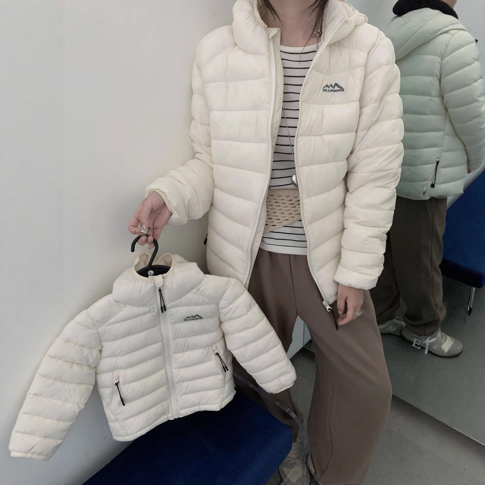 亲子儿童轻薄棉衣排骨男女童冬装棉服外套2025新款冬季棉袄面包服