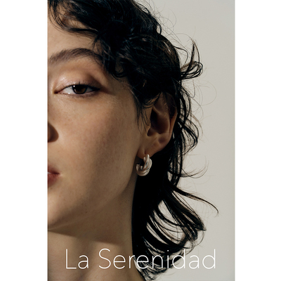 LaSerenidad925银百搭C型耳环