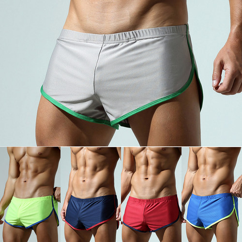 透气打孔多功能运动阿罗裤短裤男