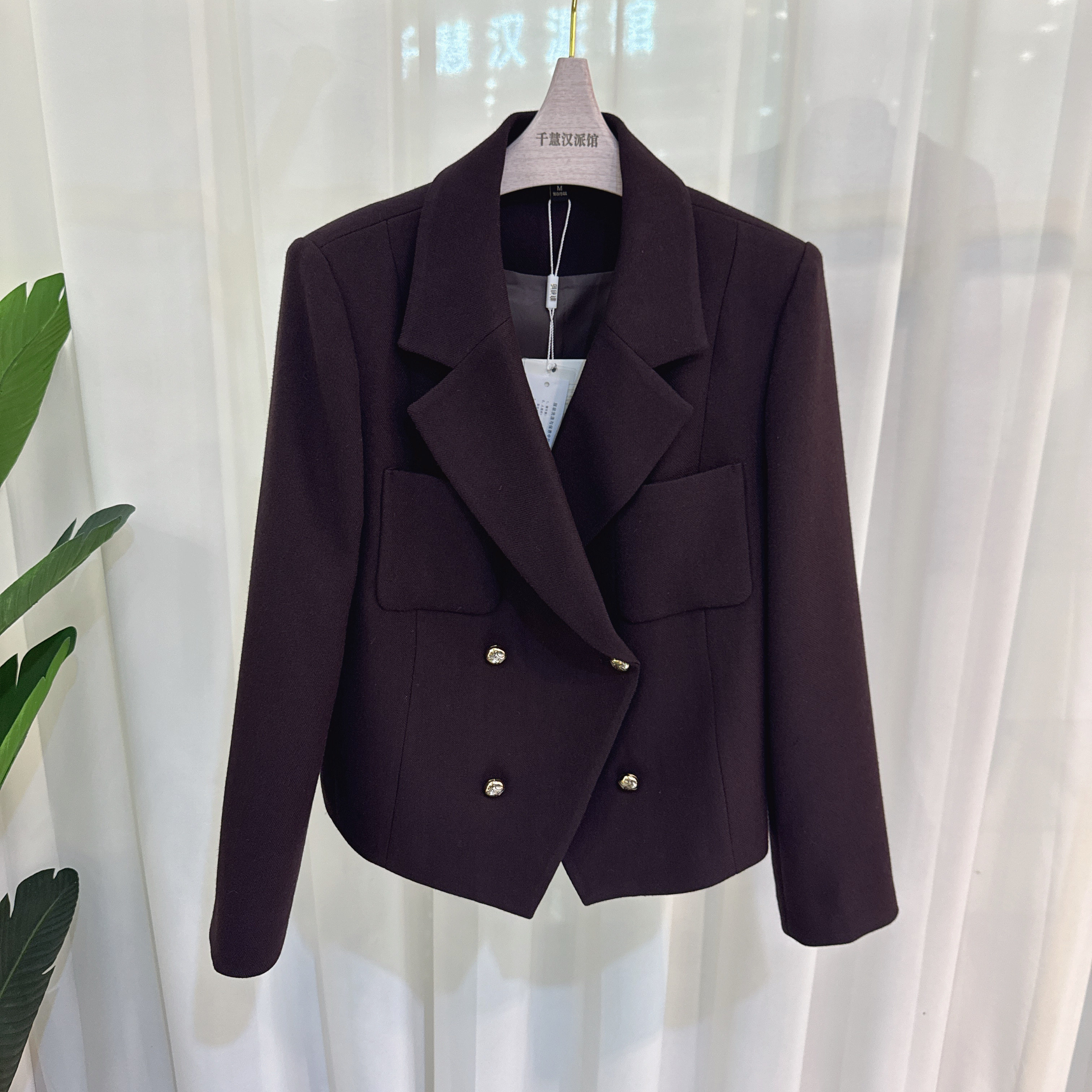 MDW621628时尚外套女短款休闲上衣气质显瘦百搭2026春季专柜同款