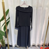套装 女长袖 上衣半身裙两件套气质2025秋季 25D608时尚 专柜正品