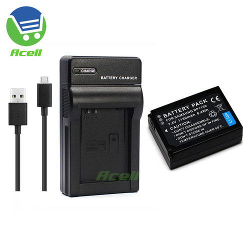 适用于 三星BP1130 BP1030 BC1030微单相机电池+USB充电器