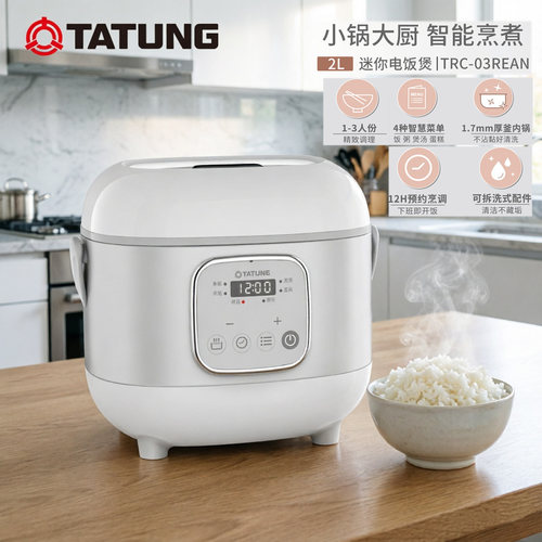 大同2L小容量智能预约电饭煲