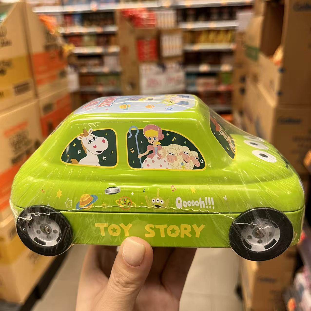 香港代购 迪士尼玩具总动员反斗奇兵车型趣味主题糖果儿童礼物50g