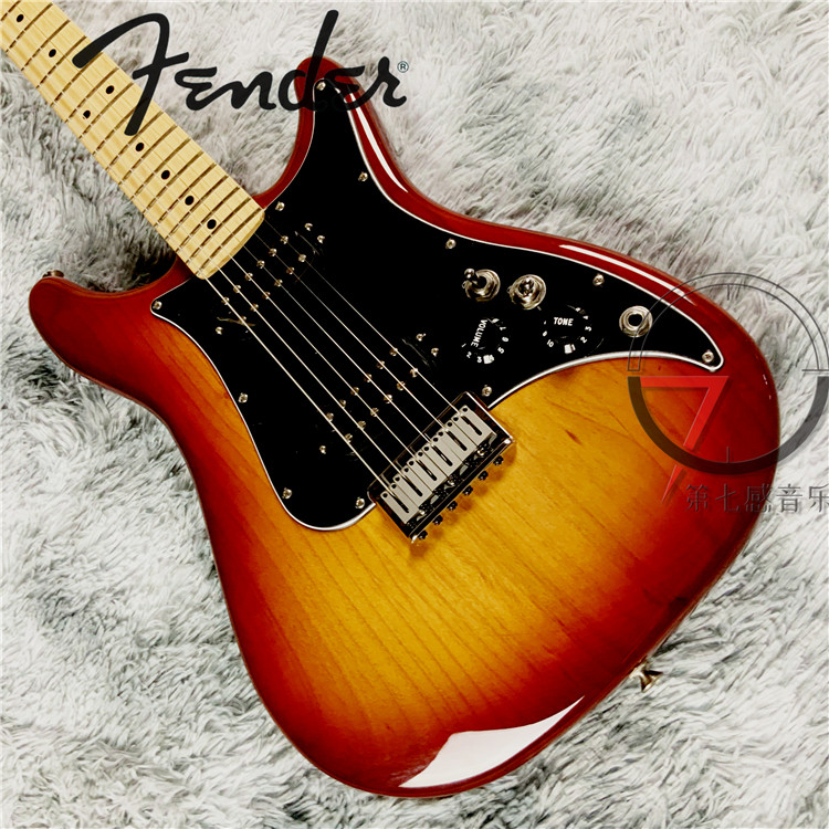 正品Fender Lead3 014 4312赭色渐变 墨产芬达玩家系列墨芬电吉他