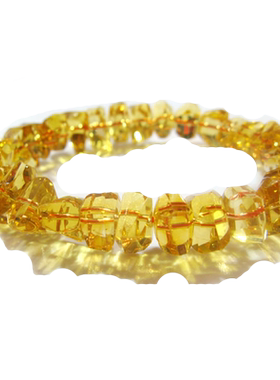 宝石巴西天然黄水晶送鉴定证书