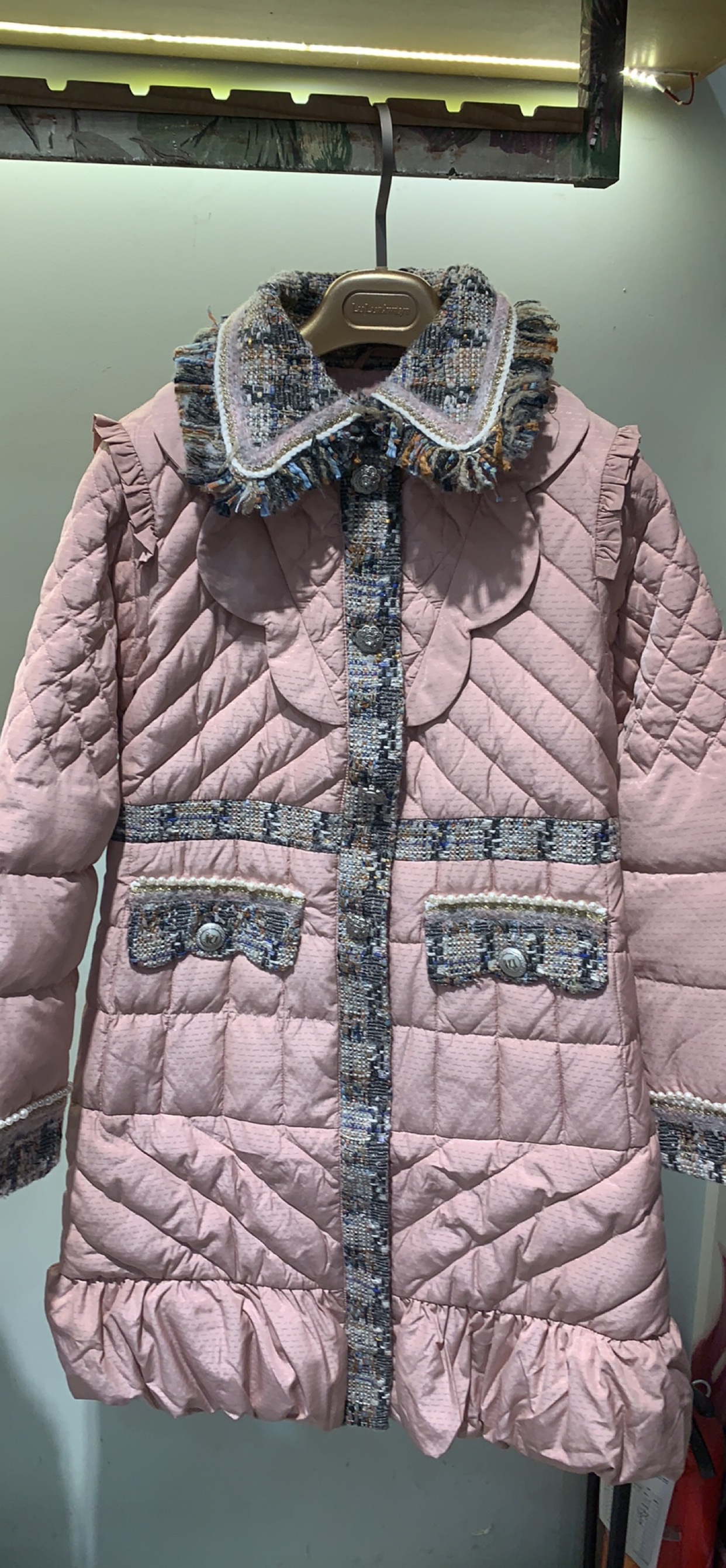 速发！LuLualways我爱露露女装正品2023冬款羽绒服L MD8019-4289