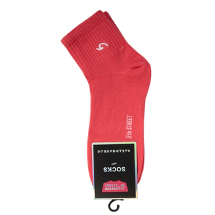 第五街5th street韩版个性中长女袜子舒适短袜