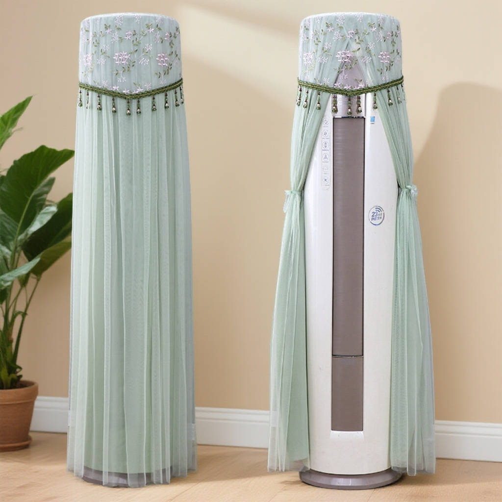 适用于奥克斯京灿2匹空调罩KFR-51LW/BpR3JDQA(B1)柜机圆形防尘套