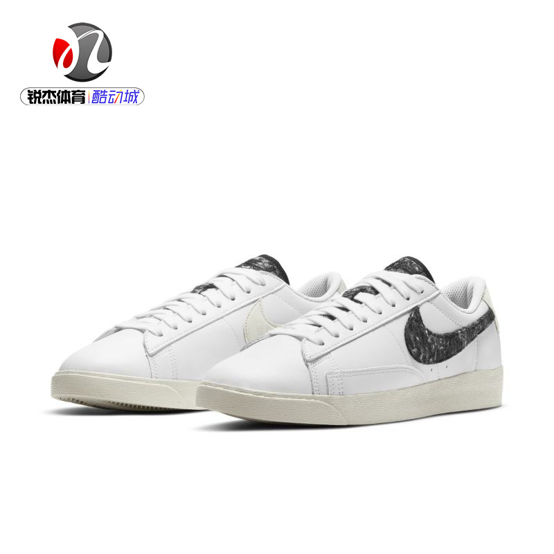 耐克Nike 女子春款低帮皮面耐磨轻便时尚休闲运动鞋DA4934-100