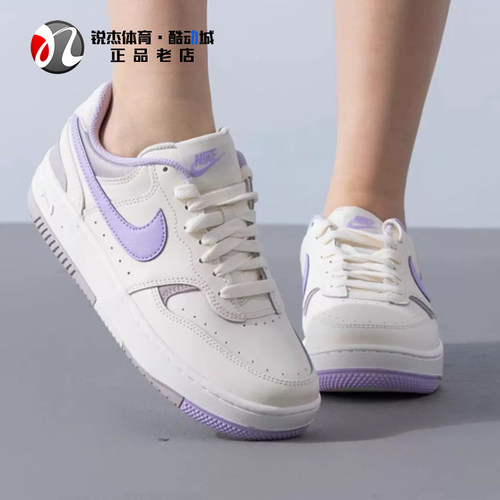 耐克Nike系带女子板鞋低帮厚底