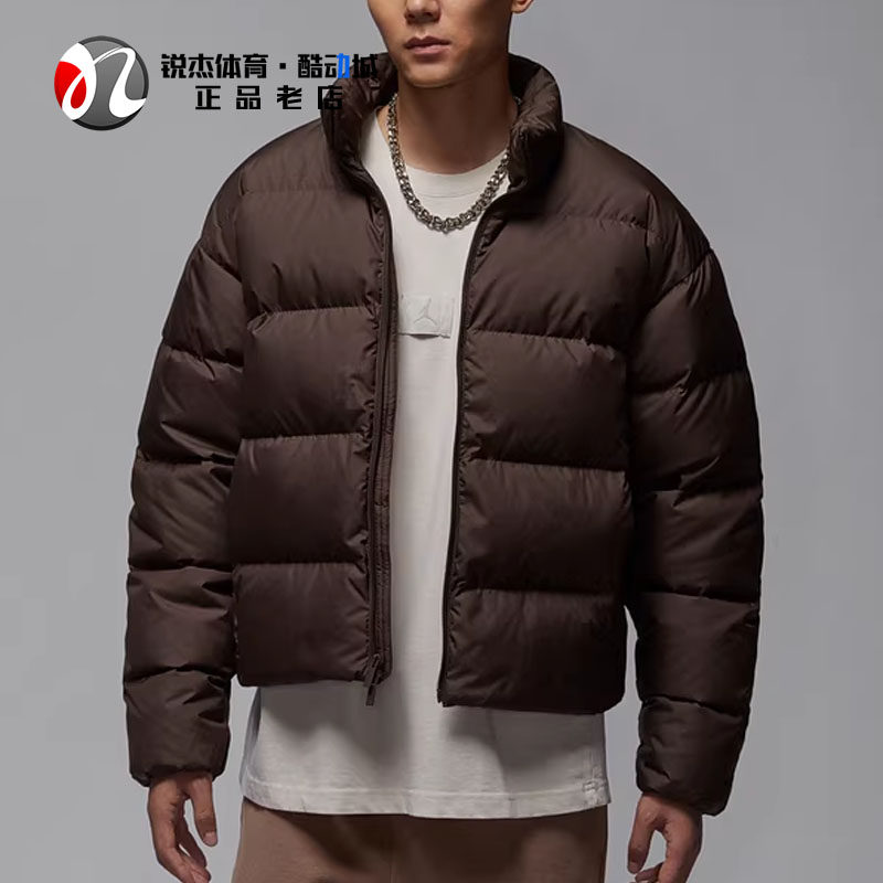 耐克Nike男子保暖羽绒服立领外套