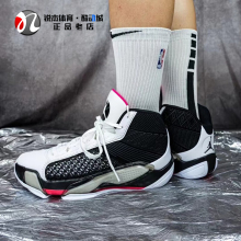 耐克Nike Air Jordan 38 AJ38黑白男子复古实战篮球鞋DZ3355-106