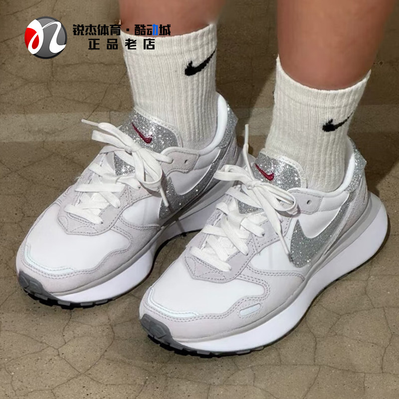 耐克Nike Phoenix Waffle女子复古华夫舒适运动休闲鞋HQ3463-191