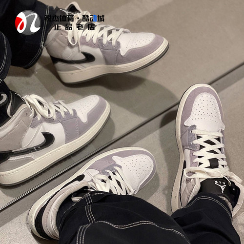 耐克Nike大童中帮复古篮球鞋