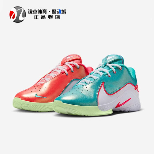耐克Nike詹姆斯男圣诞鸳鸯篮球鞋