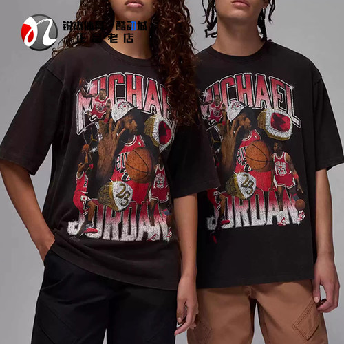 耐克Nike男子印花圆领短袖T恤