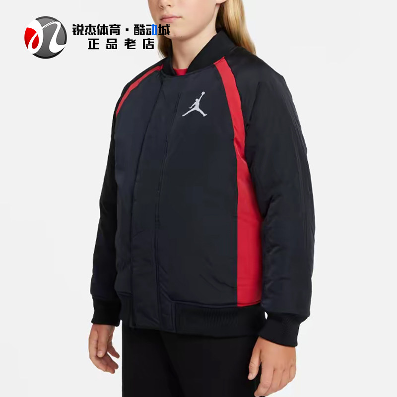棉服夹克外套耐克Nike立领大童
