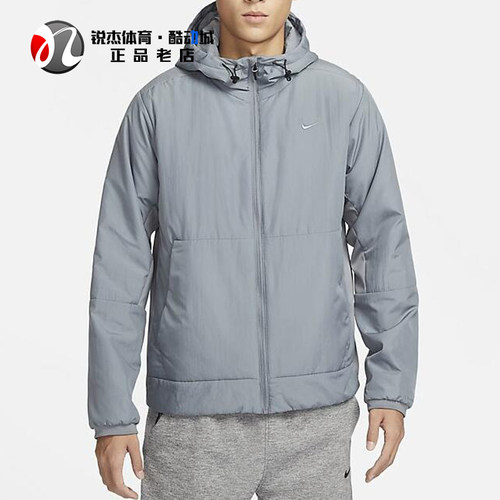 保暖棉服外套夹克耐克Nike连帽男