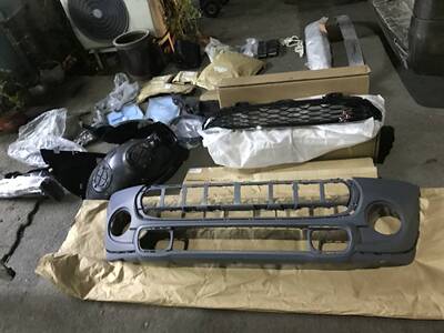 适用于宝马迷你miniF55F56F57Cooper s前杠原厂大灯原厂中网原厂