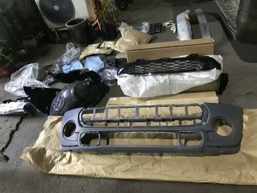 适用于宝马迷你miniF55F56F57Cooper s前杠原厂大灯原厂中网原厂
