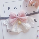 Белый милый слюнявчик, шарф для принцессы, колокольчик, «сделай сам», цветочный принт, кот