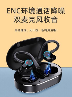 选购跨境私模Ai翻译无线蓝牙耳机触摸ANC-Q25降噪通话挂耳式蓝牙