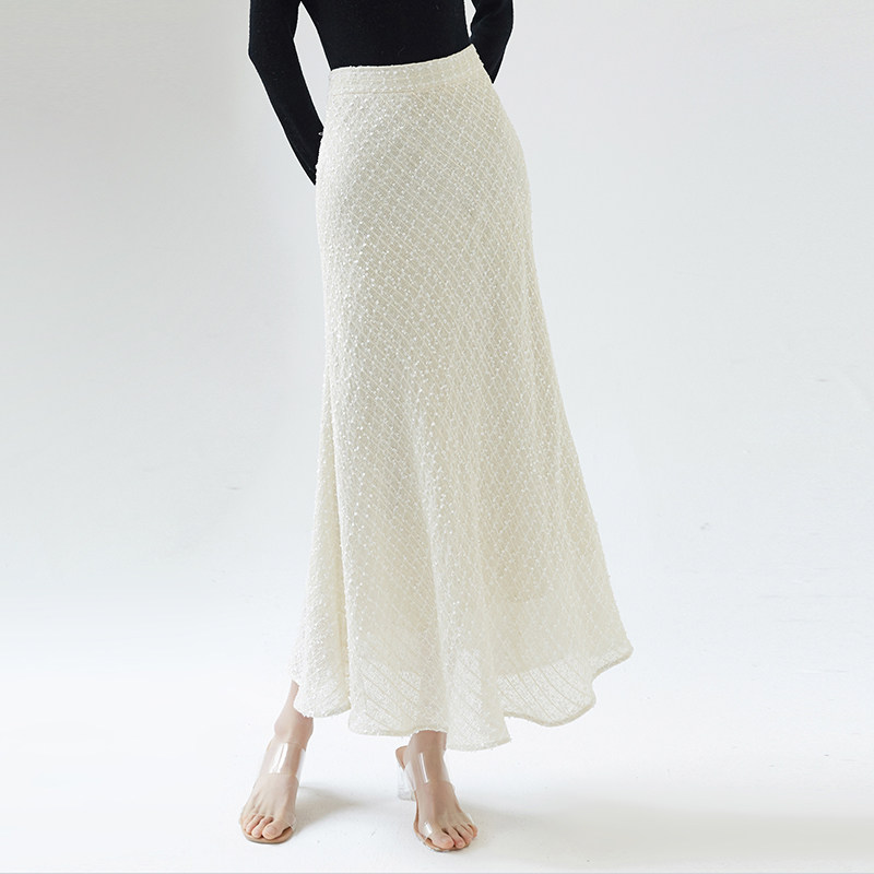 cicidream 古典白浪漫薄款花呢 修身鱼尾 半身长裙,女装/女士精品,半身裙,淘宝优惠券,粉丝福利购,淘宝优惠卷