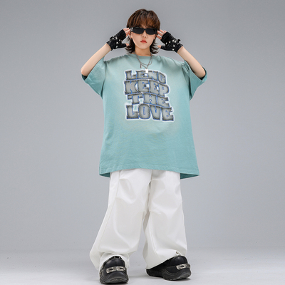 街舞服装男童hiphop穿搭裤子嘻哈