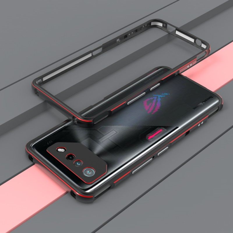 华硕ROG7/7pro金属边框手机壳保护套散热玩家国度锁螺丝极光