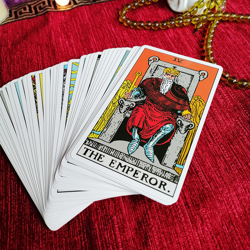 TAROT经典12*7厘米大牌 桌游 正版韦特 手感好顺滑维特