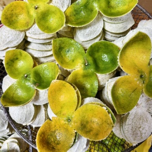 2025年新鲜柑果老树大红皮二红皮干皮正宗新皮湿皮不含肉自己晒