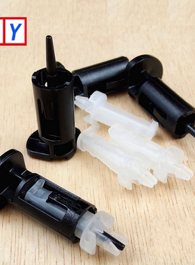 英特尔775 1150 1155胶扣CPU风扇固定塑料塑胶卡扣胶钉散热器脚扣