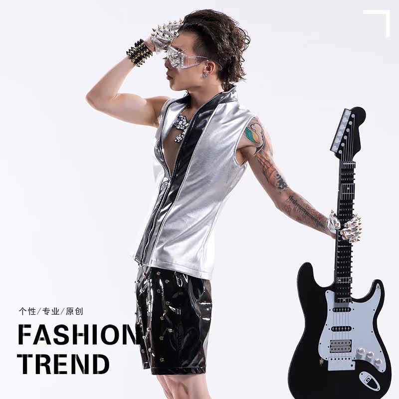 Pantalon cuir homme en vrac pour adolescent pour été - Ref 1483963 Image 4