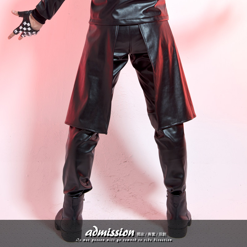 Pantalon cuir homme en vrac pour jeunesse pour printemps - Ref 1479886 Image 5