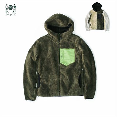 十贰码Leredita户外山系珊瑚绒复合摇粒绒复古休闲秋冬季保暖外套