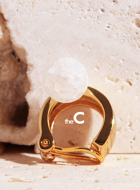 【theC】平衡力系列几何半月湾耳夹百搭款