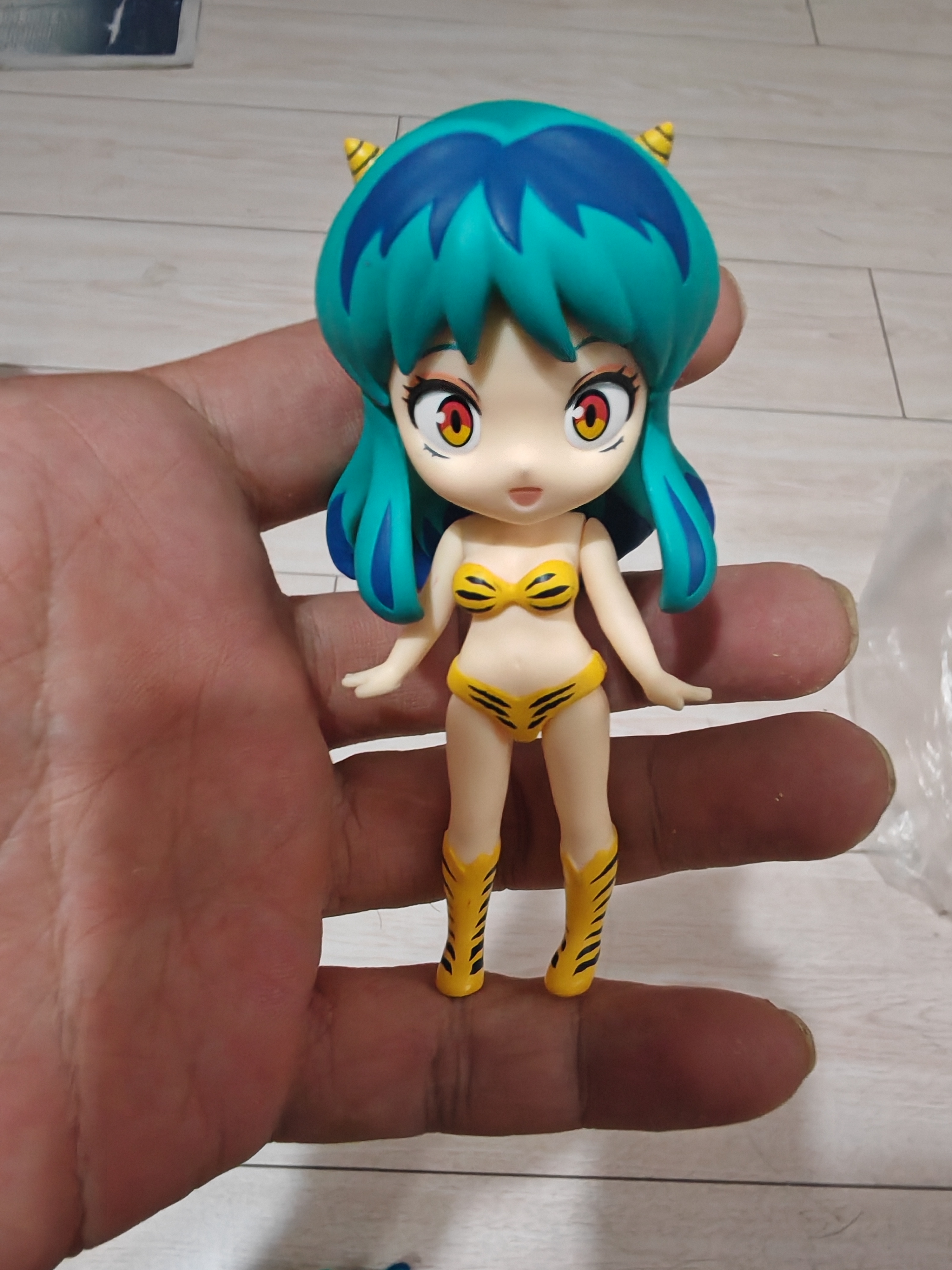 满百包邮正版散货万代Figuarts MINI FM 福星小子 拉姆可动公仔