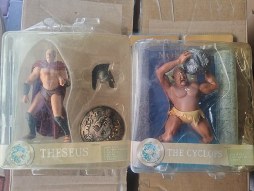 绝版老货Sababa Toys希腊神话忒修斯Theseus独眼巨人The Cyclops