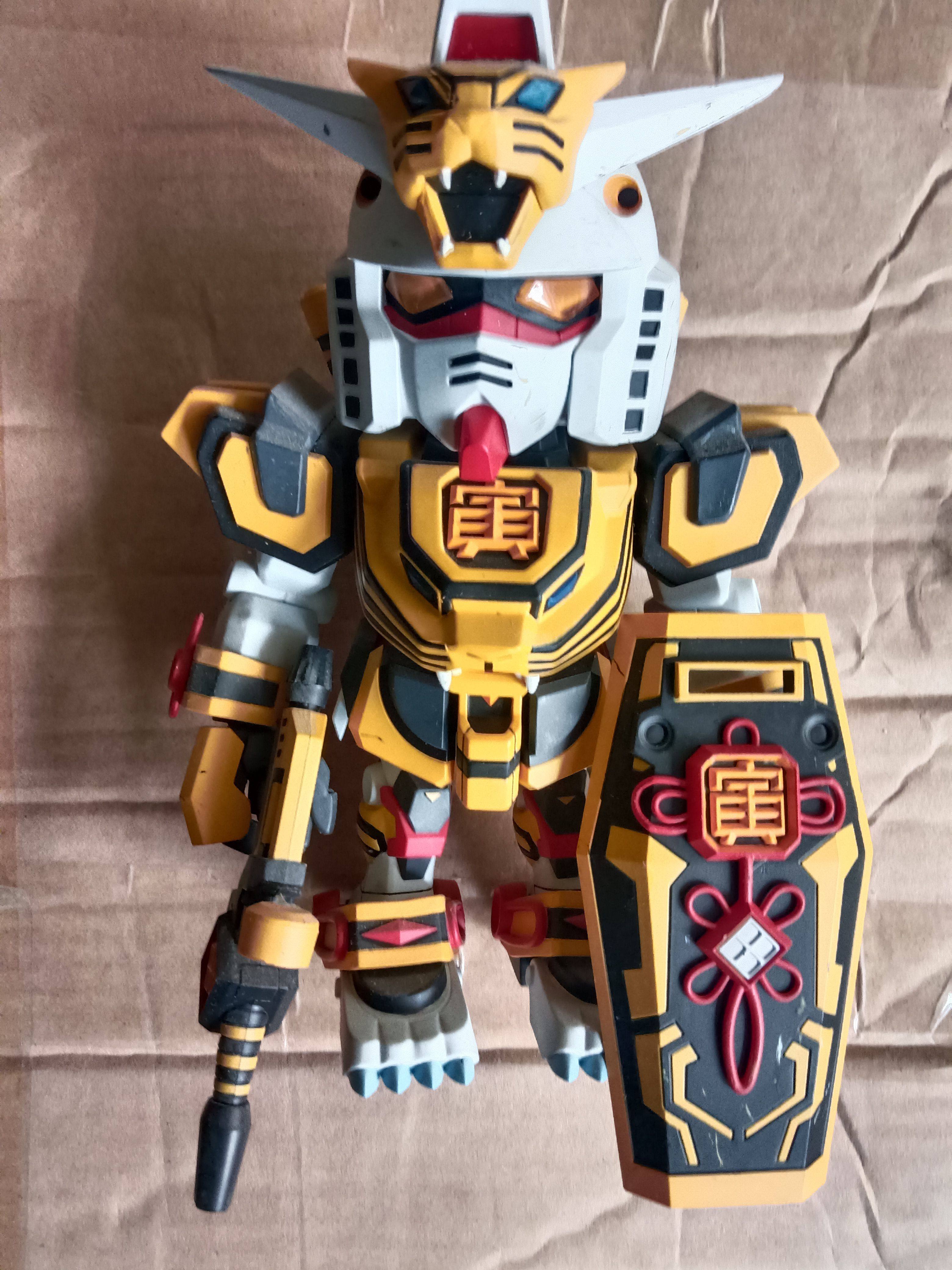 万代正版老货散货潮玩 十二生肖 寅虎高达 元祖 RX-78-2 插画版