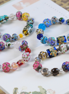 十目珠宝纯手工出口琉璃民族风女