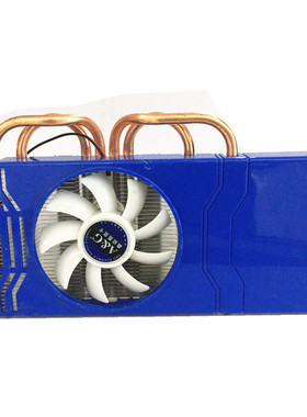 适用HIS 7850 HD6850 Radeon IceQ X Turb 2线 显卡5.3CM孔距风扇