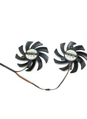 适用讯景XFX HD7970 7950酷魂魔尊 FX-797A双酷魂上将 显卡风扇