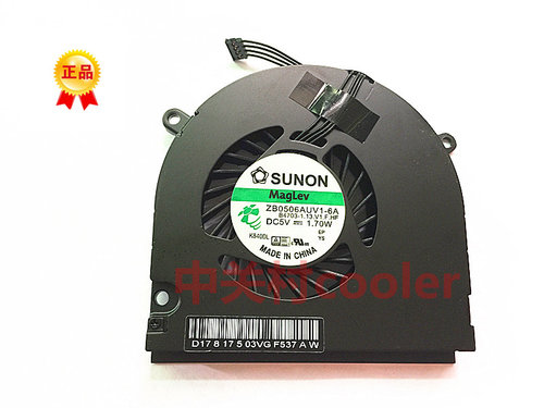 适用于ProA1278 MB991 MB466 MB467 A1342 MB990风扇ZB05UV1-6A