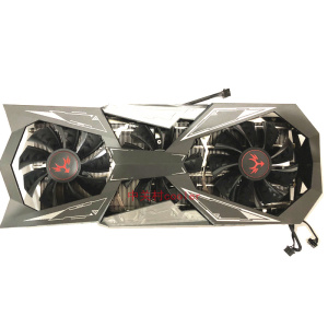 适用于七彩虹iGame 1070Ti 8G 伏尔甘Vulcan X显卡热管散热器风扇